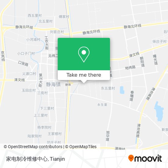 家电制冷维修中心 map
