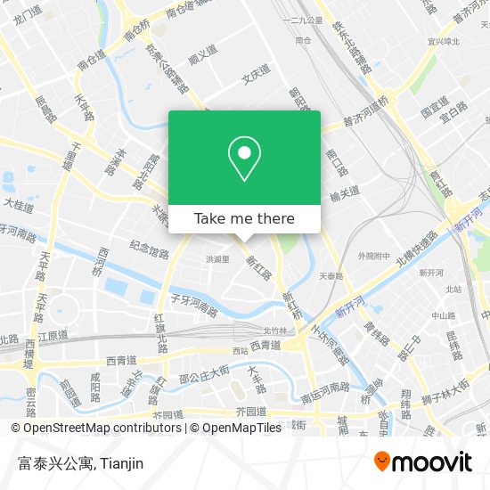 富泰兴公寓 map