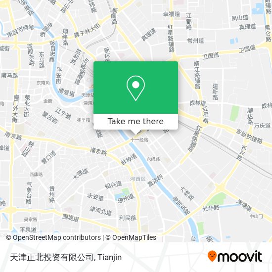 天津正北投资有限公司 map