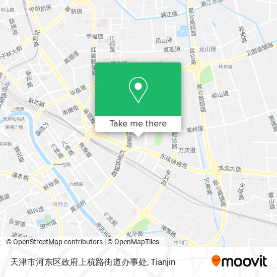 天津市河东区政府上杭路街道办事处 map