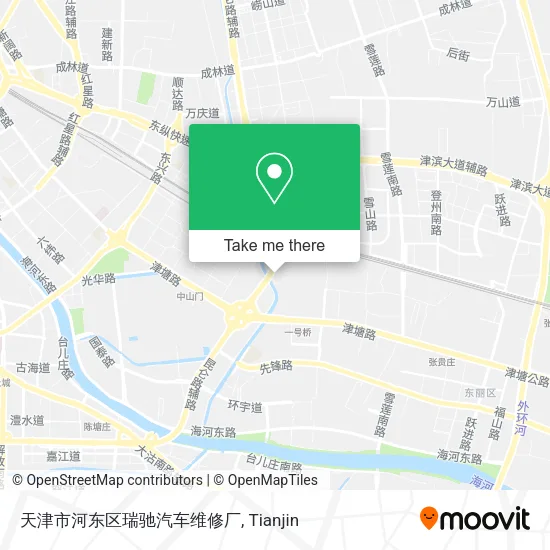 天津市河东区瑞驰汽车维修厂 map