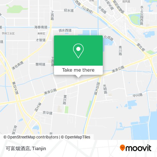 可富烟酒店 map