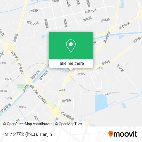 S1/金丽道(路口) map