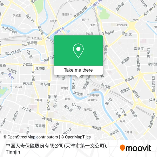 中国人寿保险股份有限公司(天津市第一支公司) map