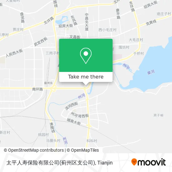 太平人寿保险有限公司(蓟州区支公司) map