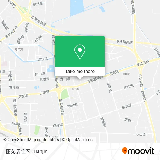 丽苑居住区 map