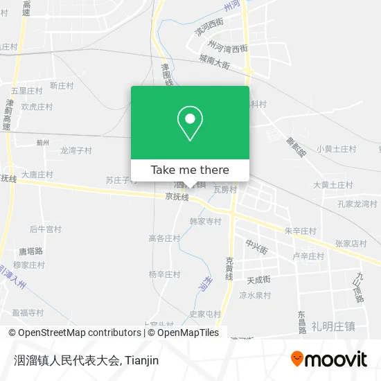 洇溜镇人民代表大会 map