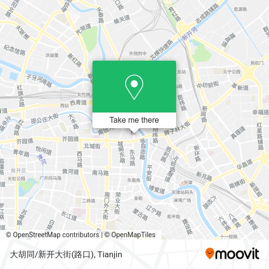 大胡同/新开大街(路口) map