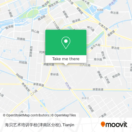 海贝艺术培训学校(津南区分校) map