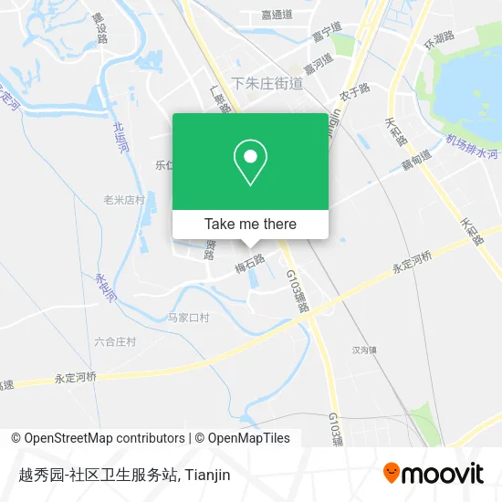 越秀园-社区卫生服务站 map