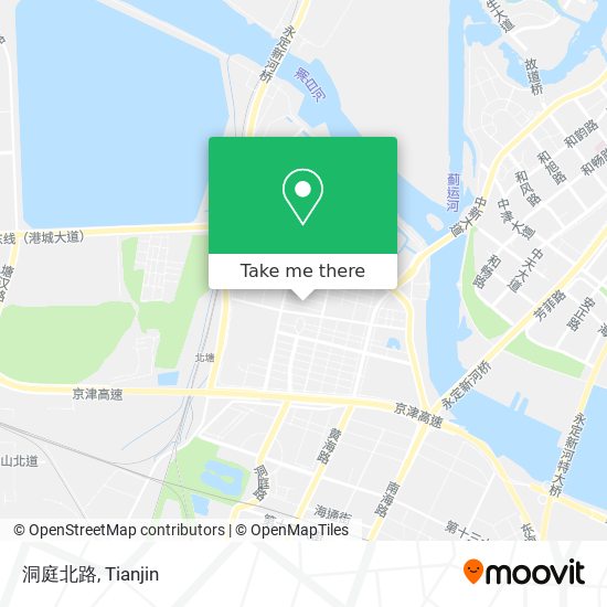 洞庭北路 map