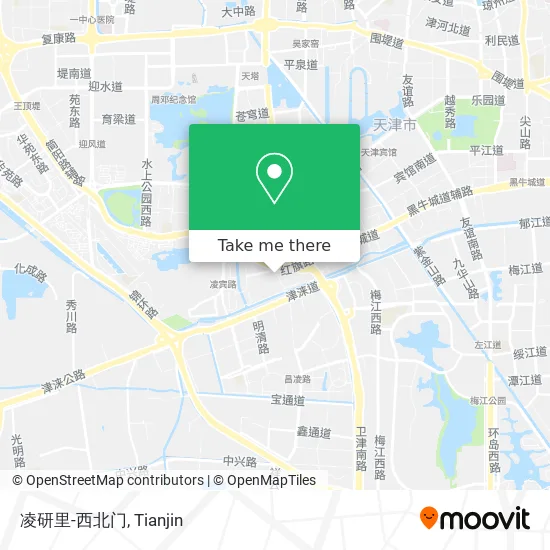 凌研里-西北门 map