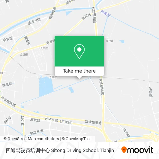 四通驾驶员培训中心 Sitong Driving School map