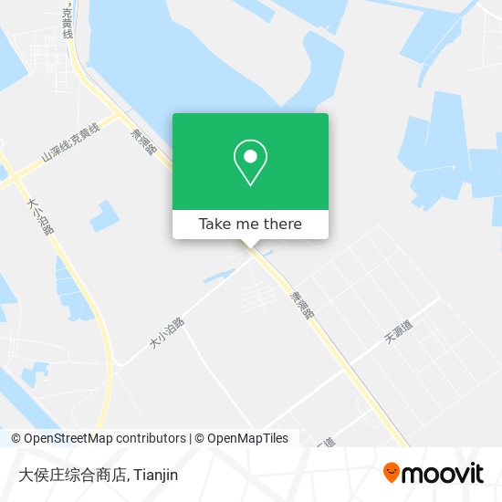 大侯庄综合商店 map