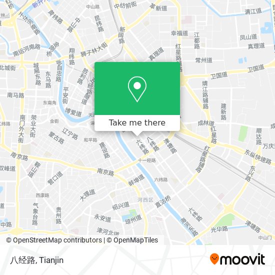 八经路 map