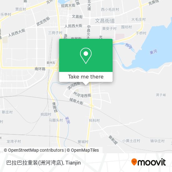 巴拉巴拉童装(洲河湾店) map