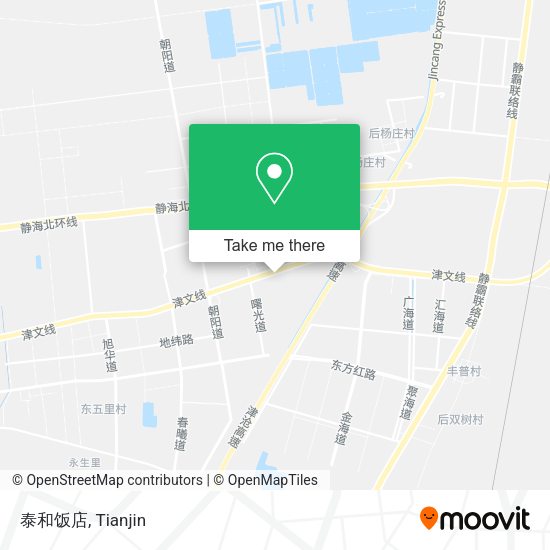 泰和饭店 map