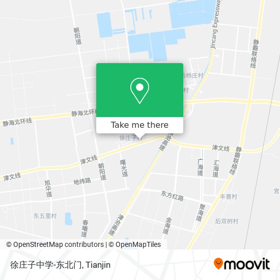 徐庄子中学-东北门 map