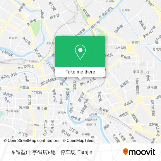 一东造型(十字街店)-地上停车场 map