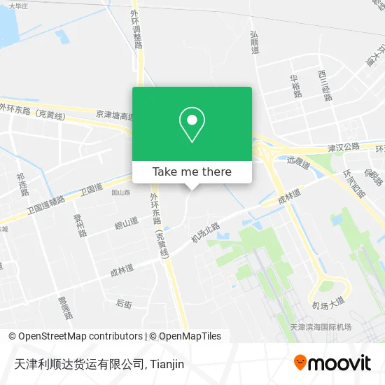 天津利顺达货运有限公司 map