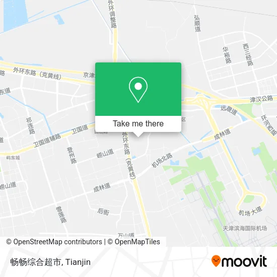 畅畅综合超市 map