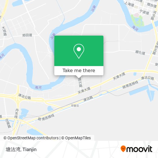 塘沽湾 map