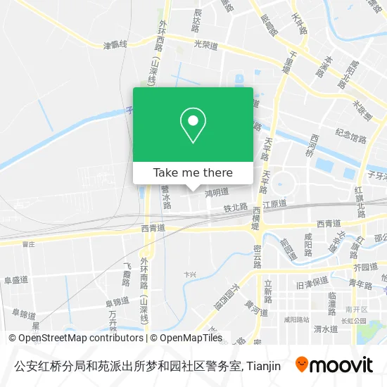 公安红桥分局和苑派出所梦和园社区警务室 map