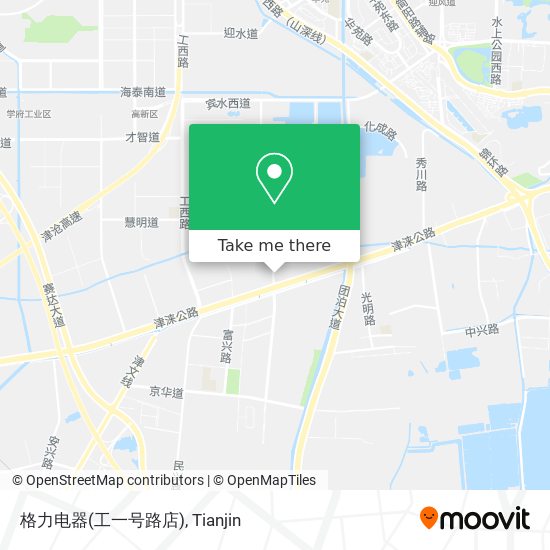格力电器(工一号路店) map