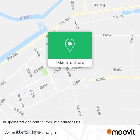 A·T造型发型创意馆 map