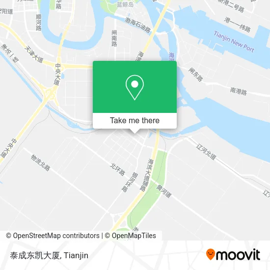 泰成东凯大厦 map