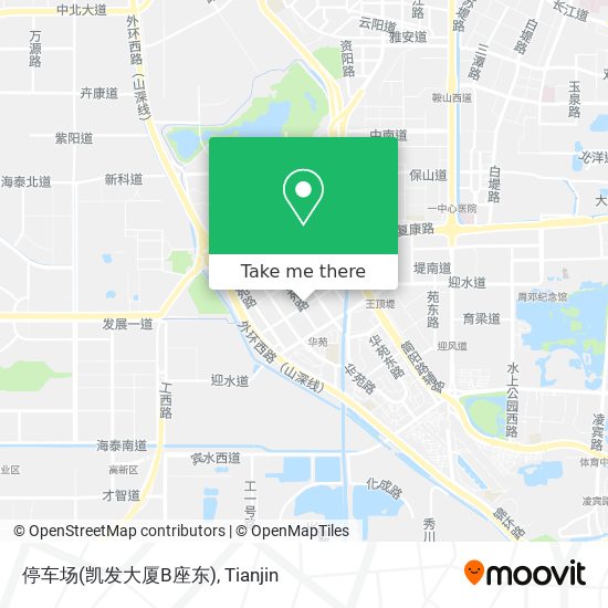 停车场(凯发大厦B座东) map