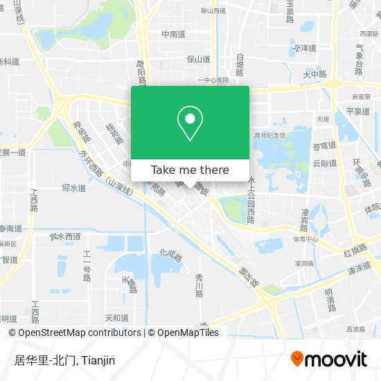 居华里-北门 map