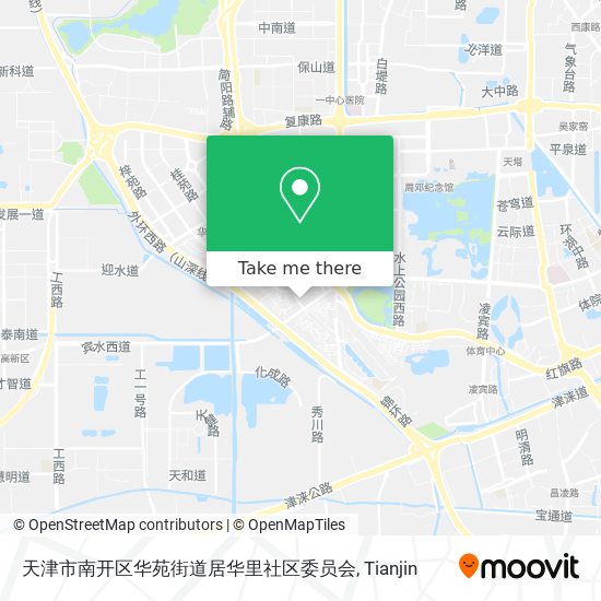 天津市南开区华苑街道居华里社区委员会 map