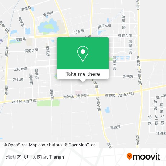 渤海肉联厂大肉店 map