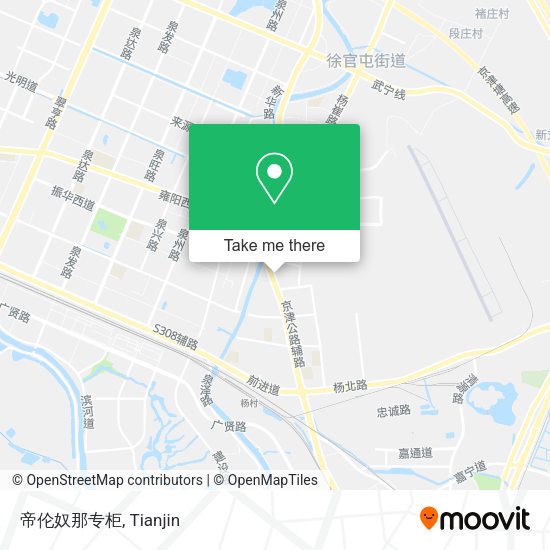 帝伦奴那专柜 map