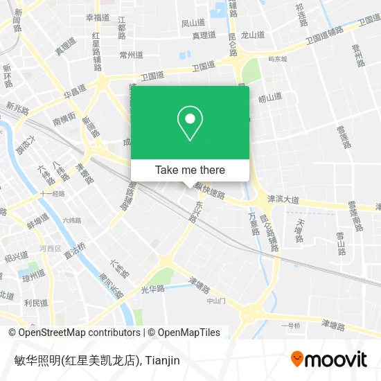 敏华照明(红星美凯龙店) map