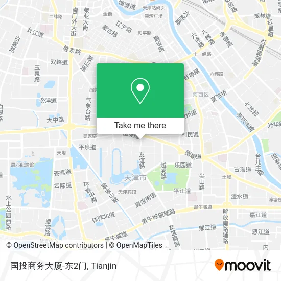 国投商务大厦-东2门 map