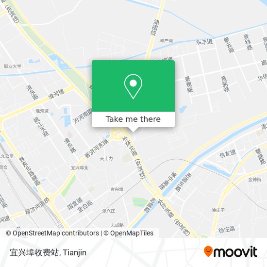 宜兴埠收费站 map