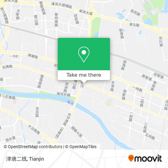 津塘二线 map