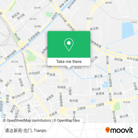 通达新苑-北门 map