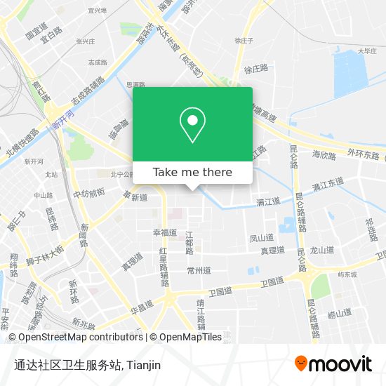 通达社区卫生服务站 map