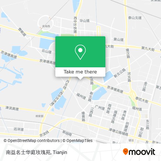 南益名士华庭玫瑰苑 map