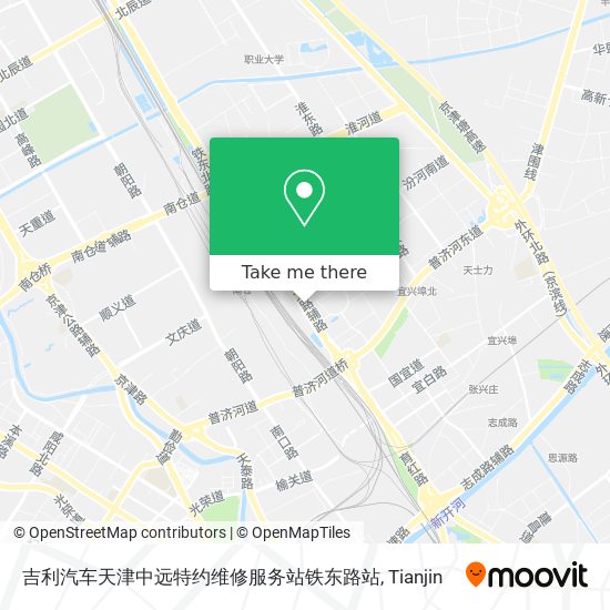 吉利汽车天津中远特约维修服务站铁东路站 map