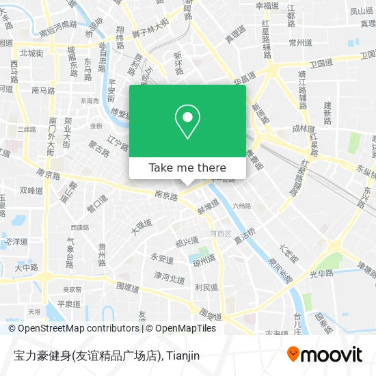 宝力豪健身(友谊精品广场店) map