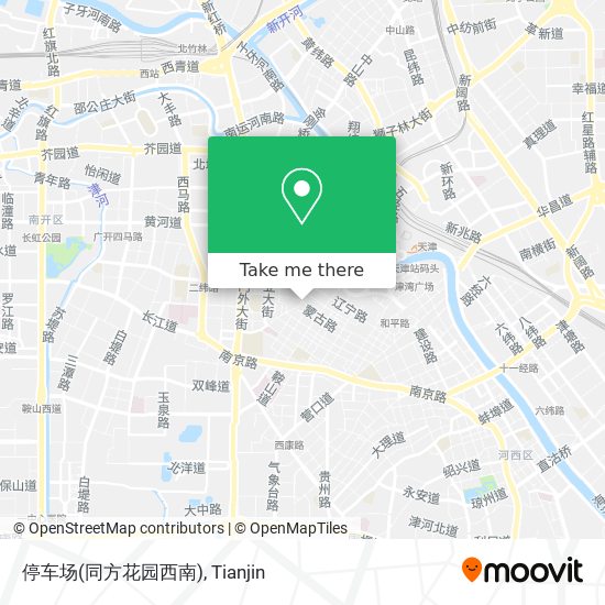 停车场(同方花园西南) map