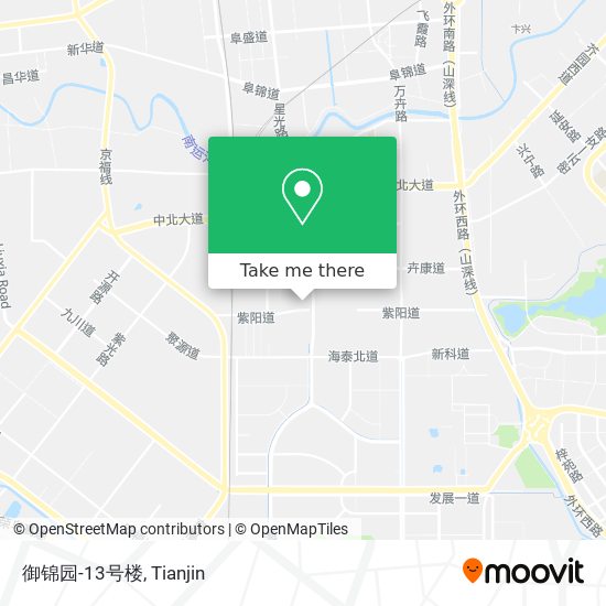 御锦园-13号楼 map