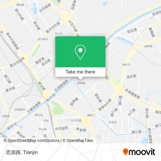 思源路 map