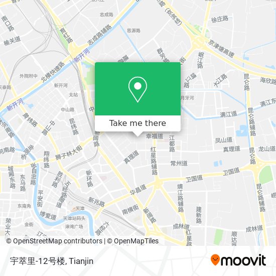 宇萃里-12号楼 map