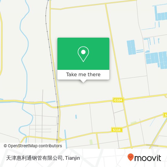 天津惠利通钢管有限公司 map