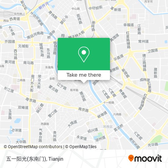 五一阳光(东南门) map